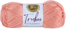 Lion Brand Truboo Yarn-Coral - 3 Pack