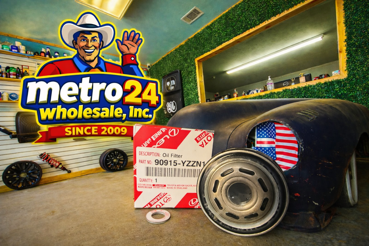 1) Toyota Lexus Genuine 90915-YZZN1 Oil Filter w gasket - SAME AS