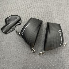 Carbon fiber Front Air Brake Duct & Rear Brake Pump Cover For DUCATI V4 / V4S
