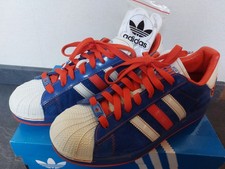 Adidas Superstar NBA New York Knicks Gr. 41 1/3 blau/weiß/rot gebraucht