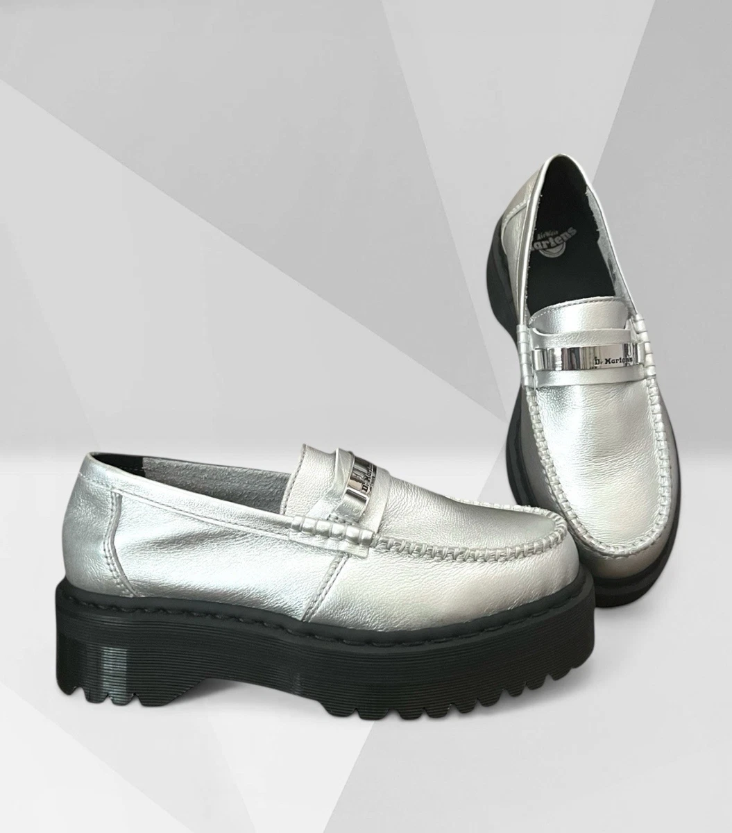 Dr. Martens Silver Flats for Women for sale | eBay
