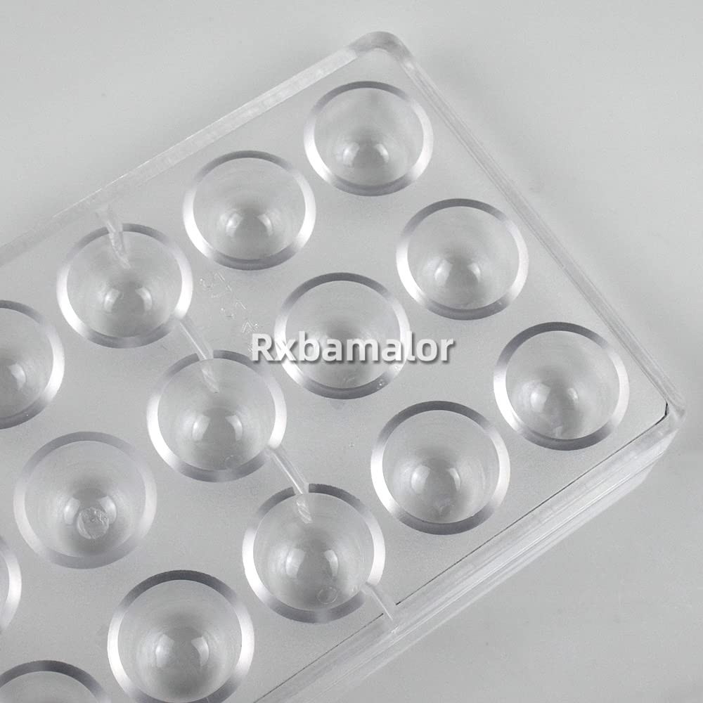 Polycarbonate Chocolate Mold Bullet Shape for Chocolate Bonbons Candy 21 Cavity