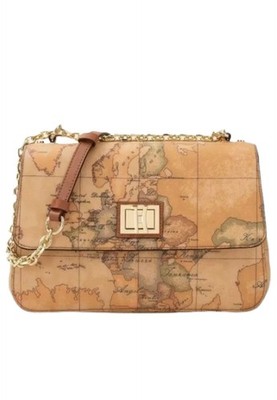 Alviero Martini - Geo Classic E034 Beige Flap Shoulder Bag