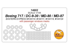 1/144 Boeing 717/DC-9-30/MD-80/MD-87 Masks for Eastern Express