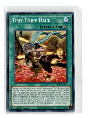 Time Thief Hack - MP20-EN041 1st Edition - YuGiOh-LP
