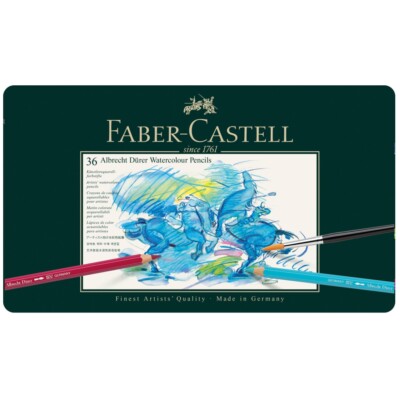 (1,39 /Stift) Albrecht Dürer 36er Metalletui Faber-Castell 117536