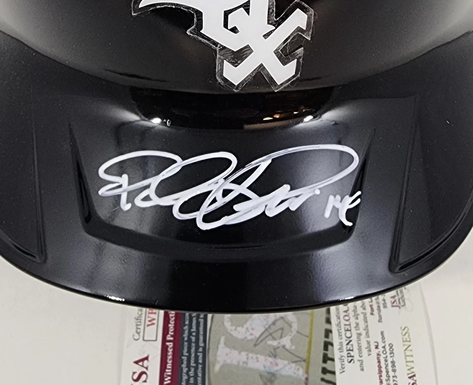 Casco Chicago Rawlings tamaño completo firmado por Paul Konerko de los Medias Blancas AUTO - JSA Foto 2 de 4