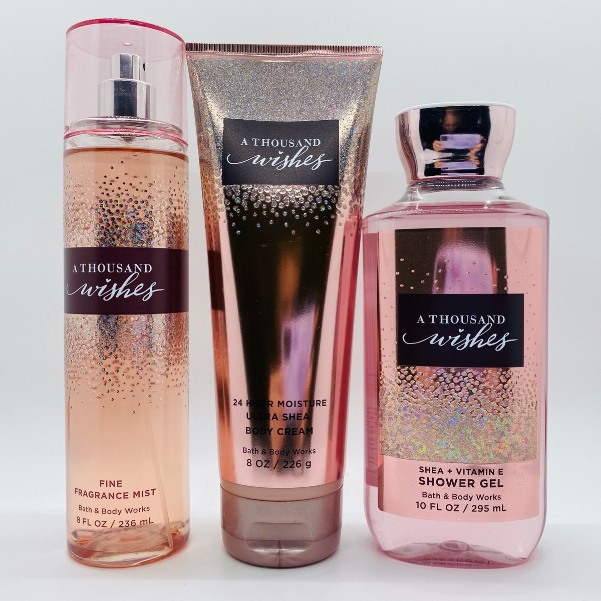 Bath Body Works A THOUSAND WISHES Fine Fragrance Mist Body Cream