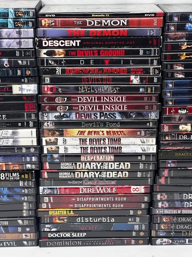 Horror Halloween Monster Movie DVD Lot ~Pick & Choose~ Letters A-D FREE SHIPPING - Picture 221 of 251
