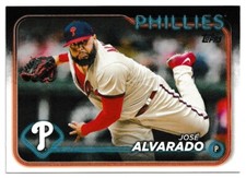 2024 Topps Baseball Series 2 #356 Jose Alvarado - Philadelphia Phillies