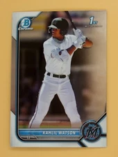 2022 Bowman Chrome Prospects Baseball - Pick Your Card