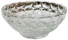 INDIANA GLASS CONSTELLATION CLEAR SERVING BOWL