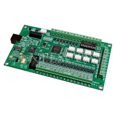 4 Axis Mach3 Motion Card CNC Breakout Board Motion Controller USB Driver-Free