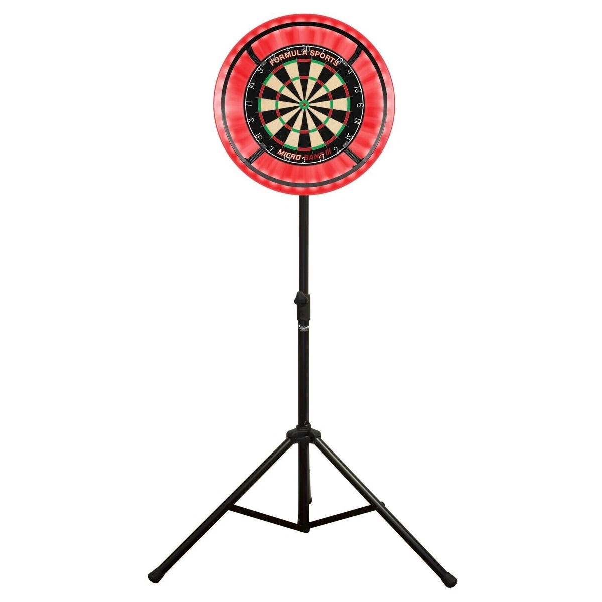 FORMULA Dart Board Tripod Stand Portable for Target Winmau Unicorn Harrows Board