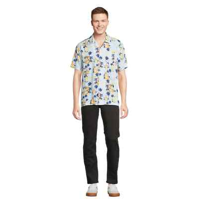bluey dress shirt Bluey Bingo Hawaiian Button Down Dress Shirt Toddler to Big Kid