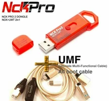 NCK PRO dongle(NCK+UMT 2in1 ) + UMF cable (Ultimate Multi-Functional Cable