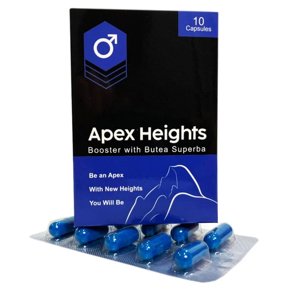 Apex Heights, suplemento de mejora masculina (10 pastillas) Foto 2 de 4