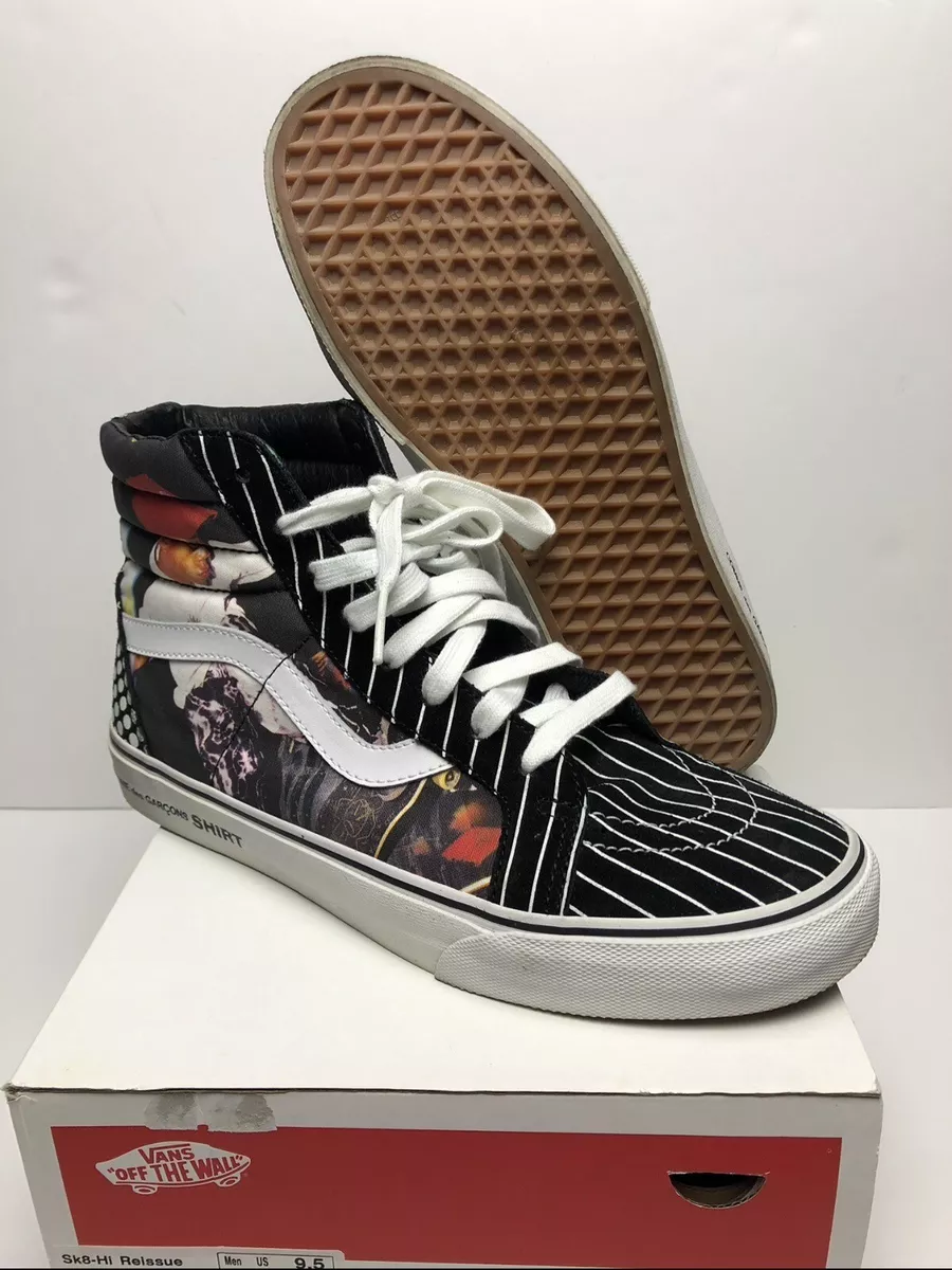 Size 9.5 - VANS Sk8-Hi x Comme des Garcons x Supreme Harold Hunter