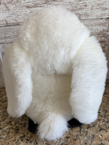 Animal Adventure Bunny Rabbit White Flop Lop Long Ear Plush 14” - Picture 4 of 9
