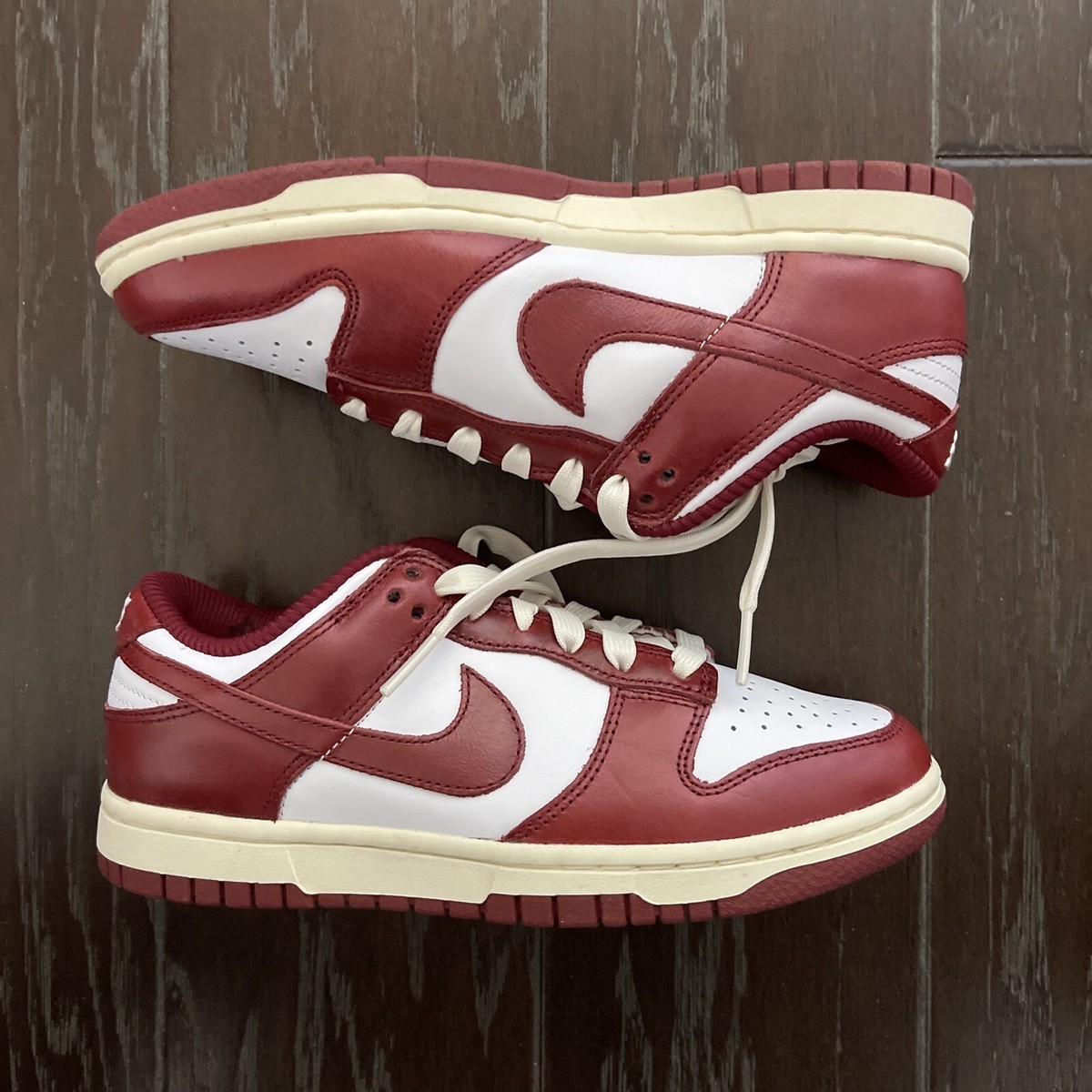 Women's Size 5.5 - Nike Dunk Low Premium Vintage Red Cherry Women's Size 5.5 - Nike Dunk Low Premium Vintage Red Cherry