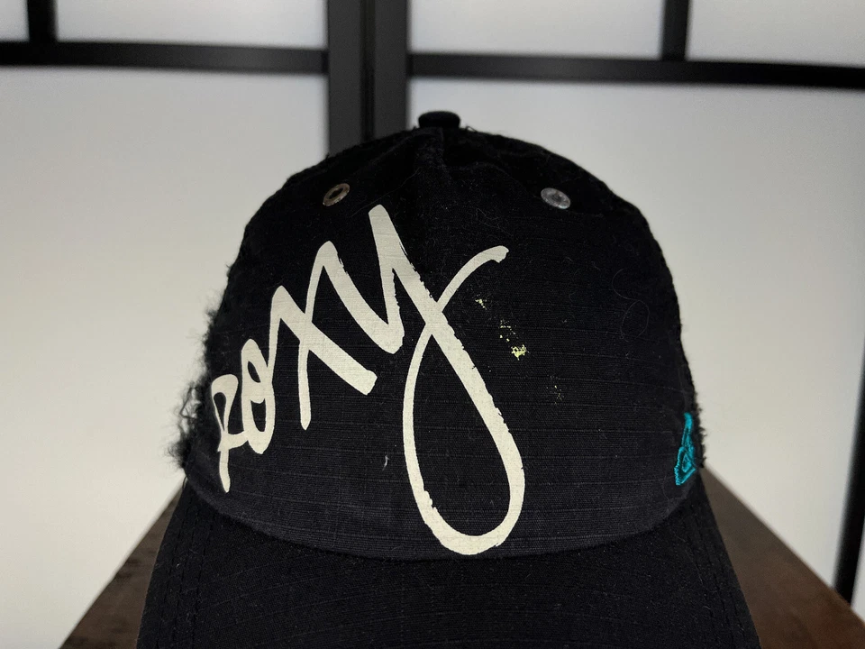 ROXY Gorra Gorra Snap Back Mujer Talla Única Negra Camionero Envejecida Poli Exterior Foto 2 de 4