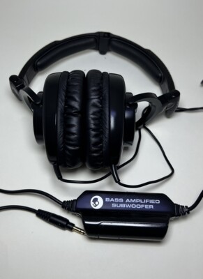 SKULLCANDY SKULLCRUSHERS SUPREME SOUND HEADPHONE WITH SUBWOOFER IN