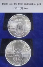 2011 Medjugorje Queen Of Peace 1 Troy Oz 999 Fine Silver Round 24806 95.00 per troy oz