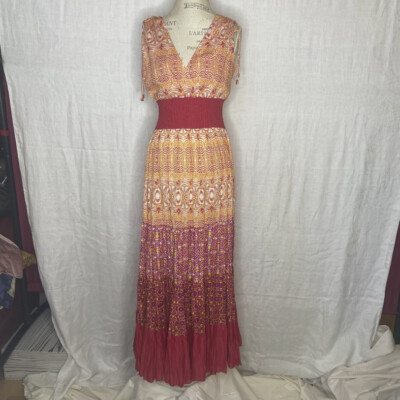 knee length dresses for ladies Victorian Square Neck Embroidered Cotton Tiered Peasant Dress  Celebrity  Designz