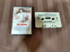 Neil Diamond 12 Greatest Hits II 2 Cassette Tape Album Columbia