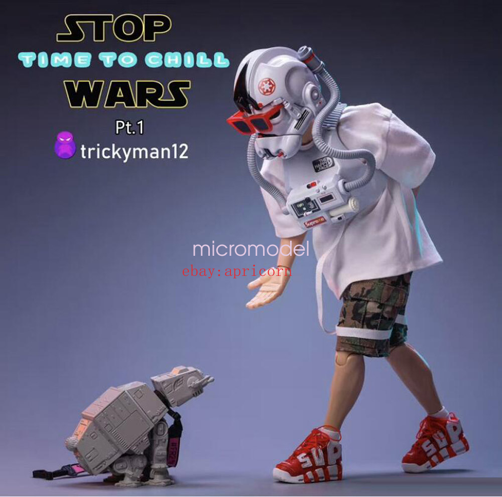 Trickyman12 1/6 Stop Wars Pt1 Pt2 Collectible Action Figure Model