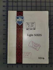 1924 Elcar Brochure Folder Original