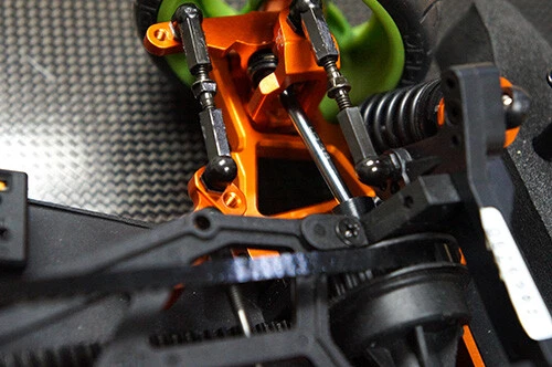 NEW Yeah Racing SPT2-S01OR Aluminum Essential Conversion Kit Orange for HPI - Image 2 of 3