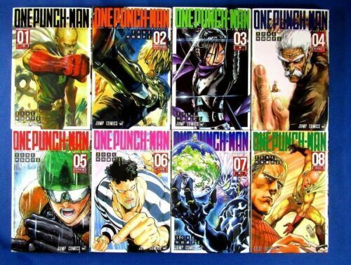 ONE-PUNCH MAN Yusuke Murata Manga Volume 1-23(End) English Comic DHL  EXPRESS