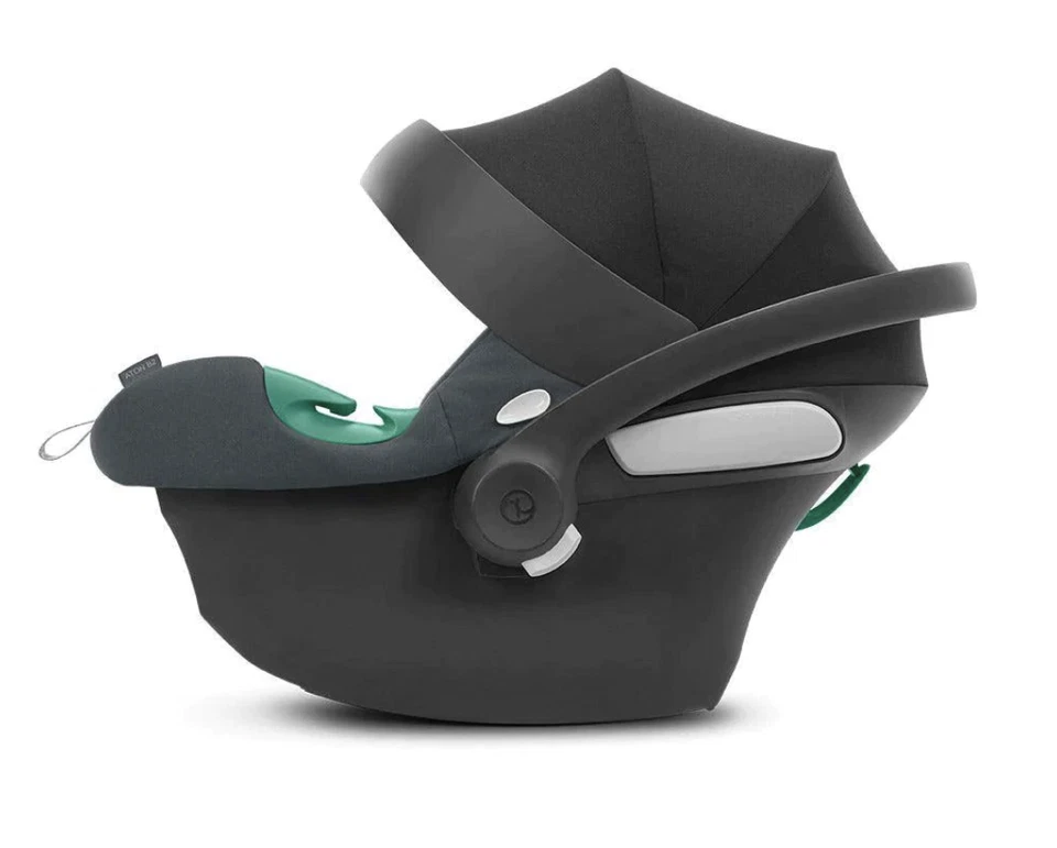 Cybex ATON B2 i-Size Babyschale nach hinten, 0-13 kg - Volcano Black-Black - Bild 3 von 4