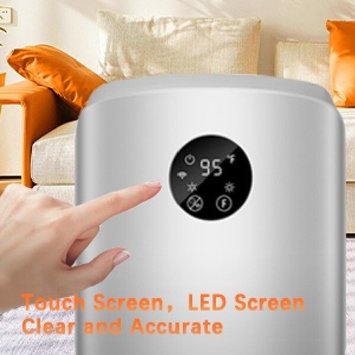 Electric Space Heater 1500W Fast Heating WiFi Space Heaters with 3 Modes, Safety - Picture 18 of 18