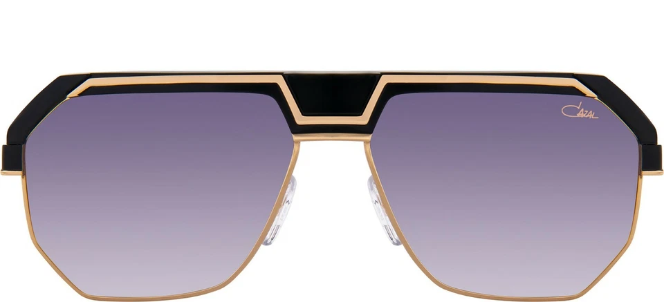 Очки солнцезащитные CAZAL 790/3 черные золотистые/серые затененные (001) - Изображение 2 из 3
