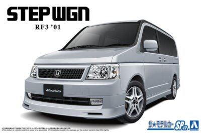 Honda STEPWGN SPADA 2013 ミニカー Aoshima 06830 1/24 Scale The Model Car SP12 Kit Honda RF3 Stepwgn