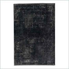 Viskose Teppich Schöner Wohnen Oriental anthrazit Kurzflor Velvet