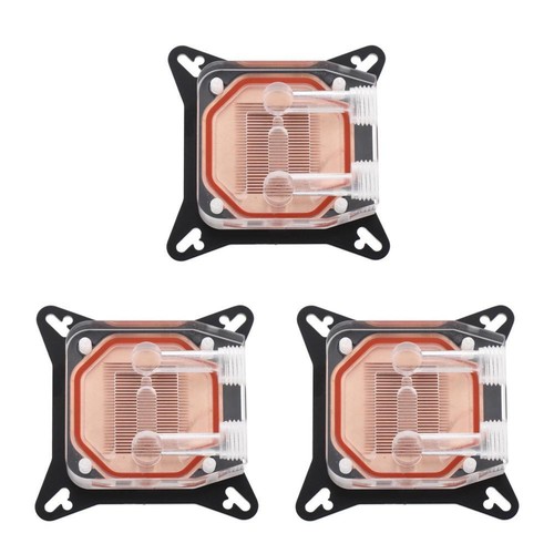 3pcs Copper Base Core GPU Water Block Core GPU Wärmeleitungsblockzubehör - Bild 1 von 12