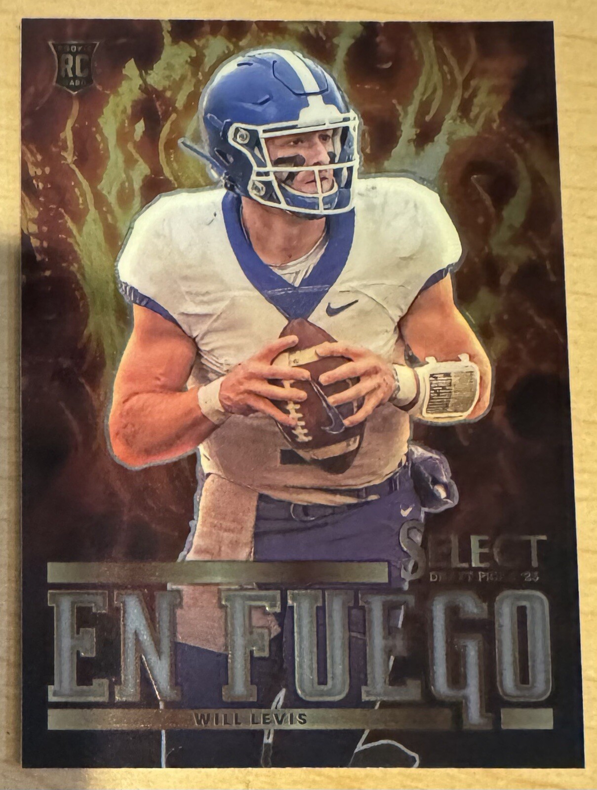 2023 Select Draft Picks En Fuego #EF-WL Will Levis SILVER PRIZM RC