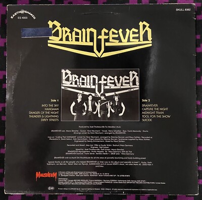 BRAINFEVER ブレイン・フィーバー Brainfever-Capture the night lp | eBay