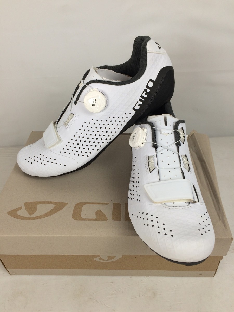 Open Box Giro Cadet Women's Road Cycling Shoes, White, W42