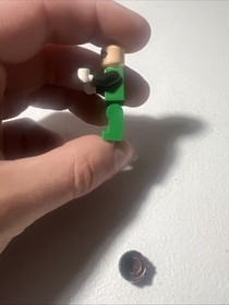 LEGO&reg; Minifig SH0158 &ndash; Green Lantern &ndash; Hal Jordan. Two Sided Face.