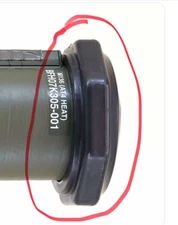 at4 M136 demilled front muzzle only Black non painted 3d printed prop