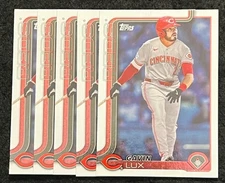 2025 Topps Series 2 - Gavin Lux -  #464 - Reds - LOT OF 5 - NM/Mint