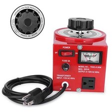 Voltage Transformer 5 Amp Auto AC Variable Voltage Regulator,500VAC 5A