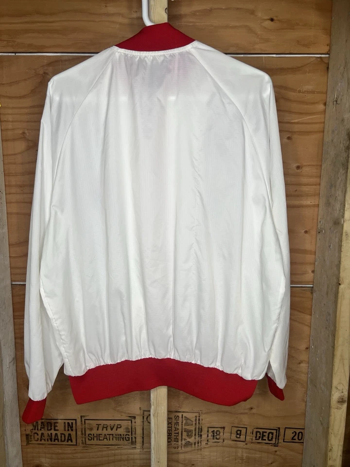 Редкий винтажный 80-х CFL CBC вещателей HALMAR ветровка куртка большой - Изображение 4 из 4