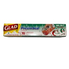 Glad Press N Seal 70 Sq Ft Brand New Sealed Holiday Ltd Edition 2016 BPA FREE