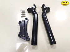 8.5" Tall Handlebar Riser Top Clamp For Harley 1" Bar Softail Sportster Iron 883