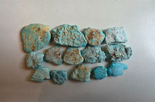 Natural Turquoise Rough 94 gram ( flat)
